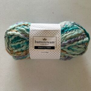 Buttercream Luxe Craft Thick & Thin Wool  Yarn 1 Skein